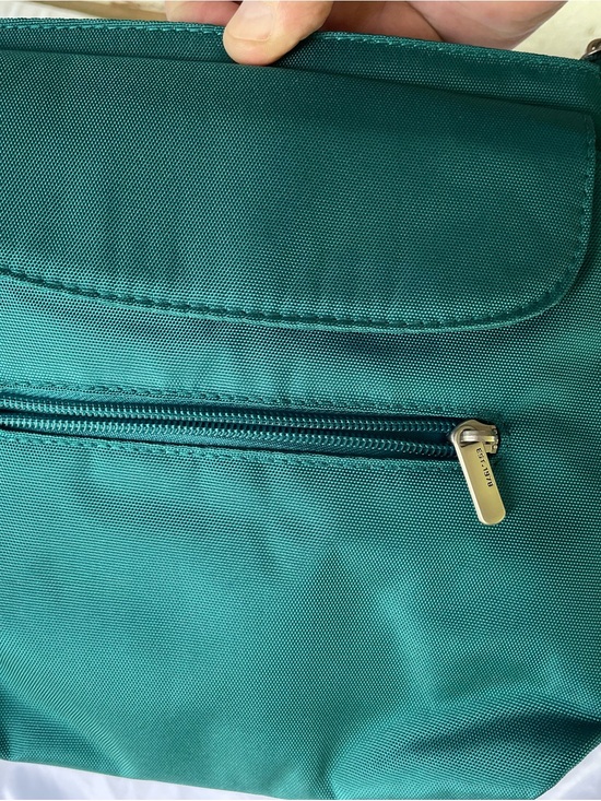 Travelon Handbags - Travelon Teal Crossbody Bag with Front Zip Pockets